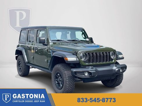 Certified 2023 Jeep Wrangler Unlimited Rubicon 4xe AWD/4WD image 1