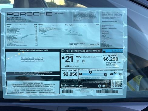 New 2026 Porsche Panamera image 23