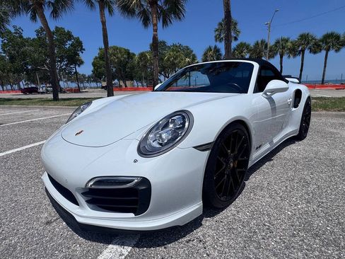Used 2015 Porsche 911 Turbo S Cabriolet AWD/4WD image 8