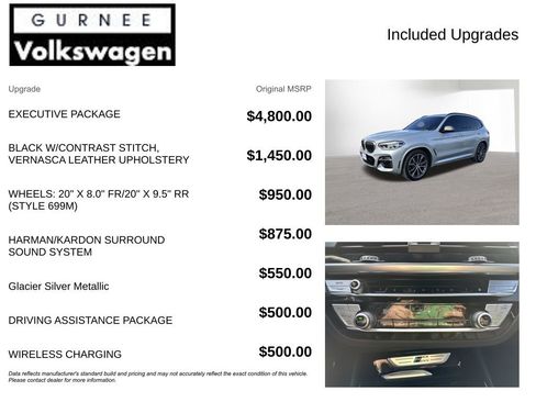 Used 2020 BMW X3 M40i w/ Executive Package image 4