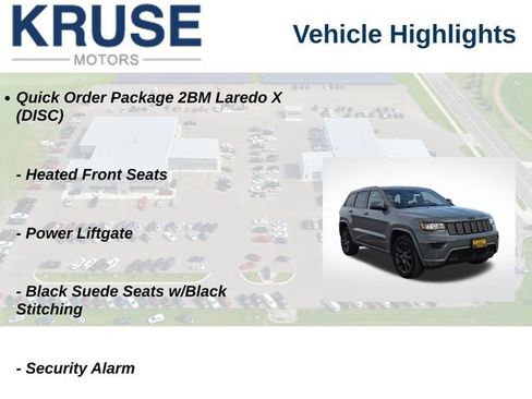 Used 2021 Jeep Grand Cherokee Laredo X AWD/4WD image 4