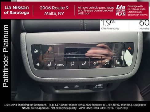 New 2026 Nissan Pathfinder Platinum image 34