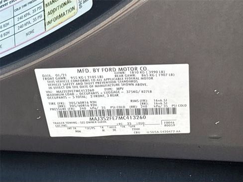 Used 2021 Ford EcoSport S FWD image 29