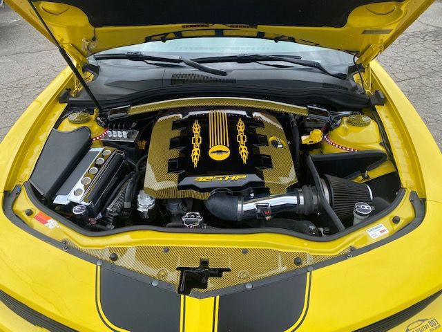 Used 2014 Chevrolet Camaro LS w/ Black Rally Stripe Package RWD image 9