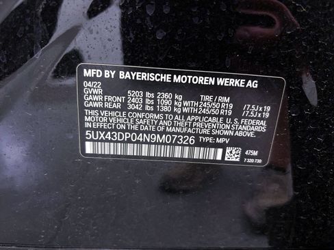 Used 2022 BMW X3 sDrive30i w/ M Sport Package 2 RWD image 40