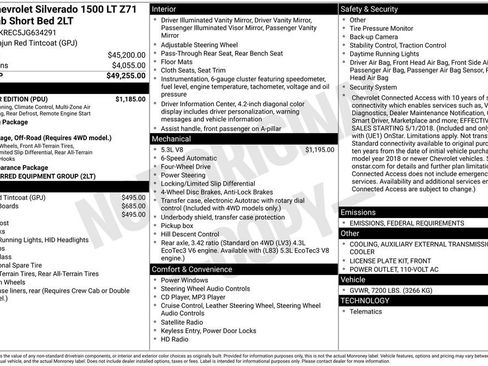 Used 2018 Chevrolet Silverado 1500 LT w/ All Star Edition image 29