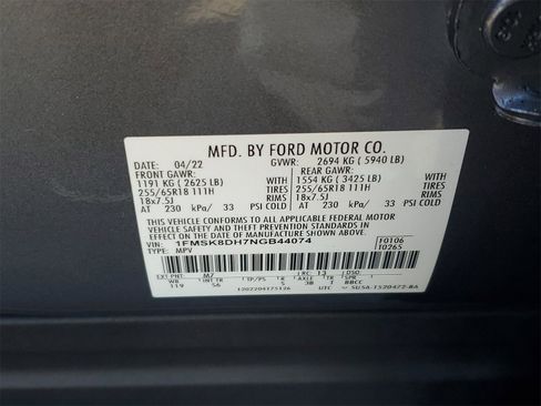 Certified 2022 Ford Explorer XLT w/ Equipment Group 202A image 32