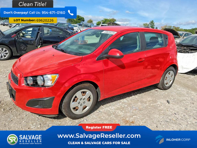 Used 2015 Chevrolet Sonic LS FWD image 1