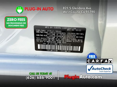 Used 2022 Subaru Crosstrek 2.5i Limited w/ Popular Package #4A AWD/4WD image 10