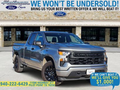 Used 2024 Chevrolet Silverado 1500 Custom w/ Dark Appearance Package