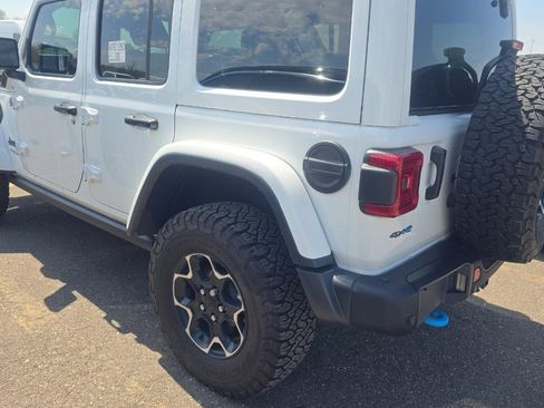 Used 2022 Jeep Wrangler Unlimited Rubicon 4xe w/ Steel Bumper Group AWD/4WD image 6