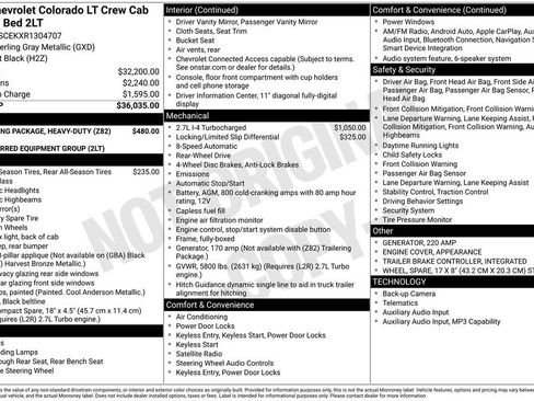 Certified 2024 Chevrolet Colorado LT image 3