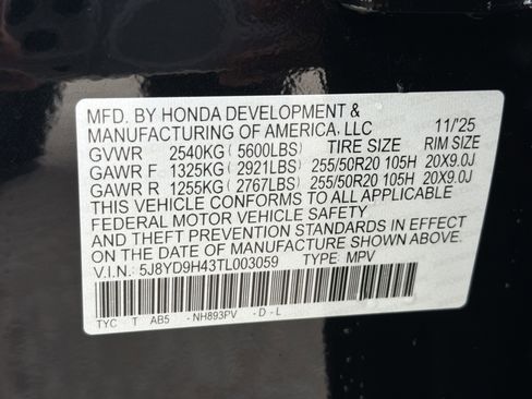 Certified 2026 Acura MDX FWD w/ Technology Package image 36