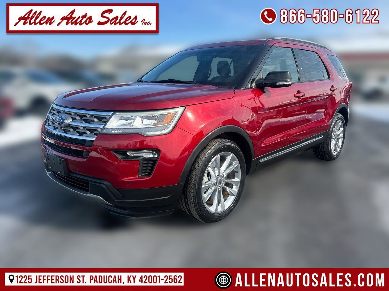 Used 2018 Ford Explorer XLT w/ Equipment Group 202A FWD image 1