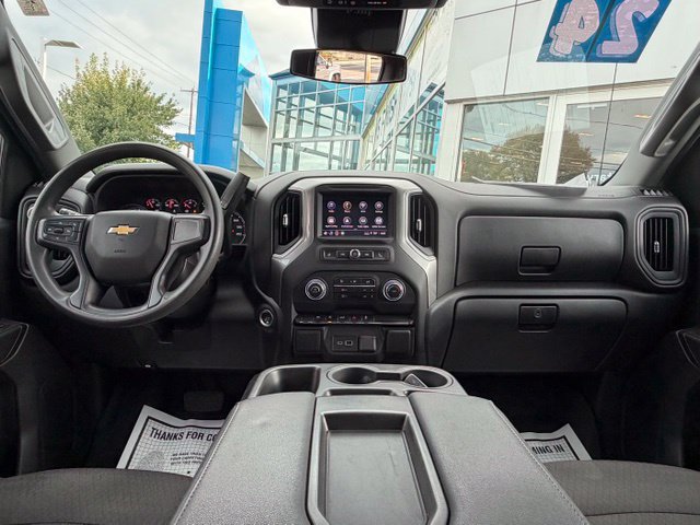 Certified 2024 Chevrolet Silverado 1500 Custom w/ Turbomax Blackout Package AWD/4WD image 3