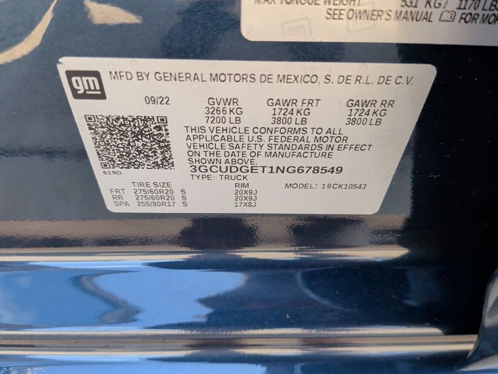 Used 2022 Chevrolet Silverado 1500 LTZ AWD/4WD image 57