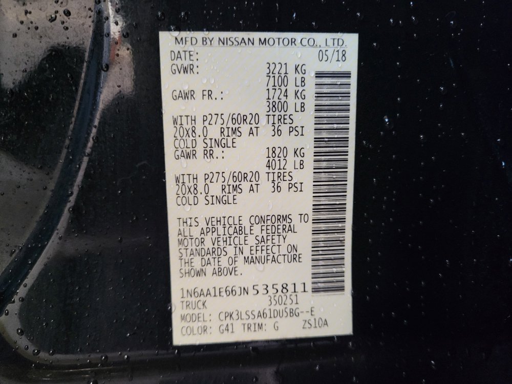 Used 2018 Nissan Titan SV w/ SV Convenience Package RWD image 33