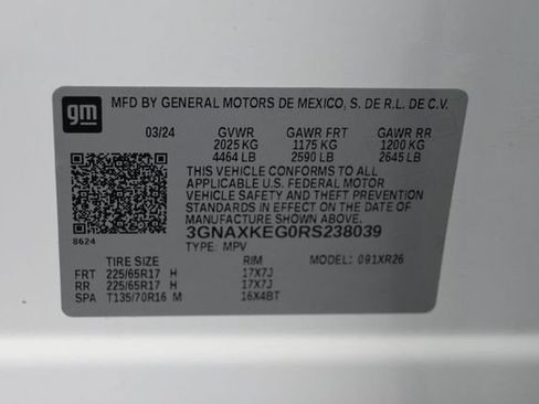 Used 2024 Chevrolet Equinox LT FWD image 35