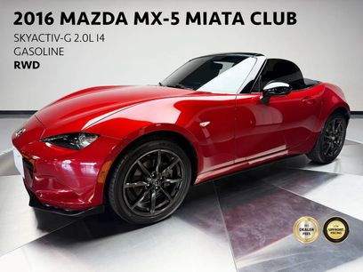 Used 2016 MAZDA MX-5 Miata Club