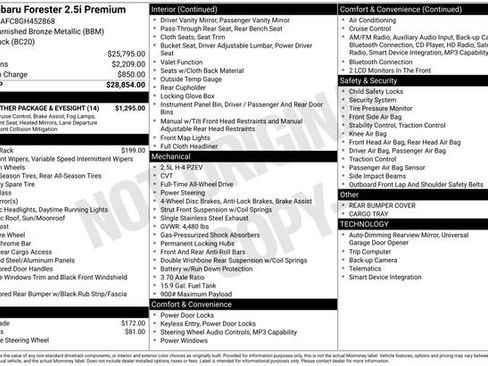 Used 2016 Subaru Forester 2.5i Premium image 4