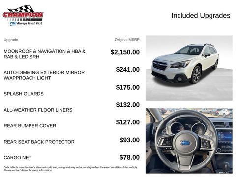 Used 2019 Subaru Outback 2.5i Limited image 7