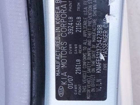 Used 2007 Kia Spectra EX image 28