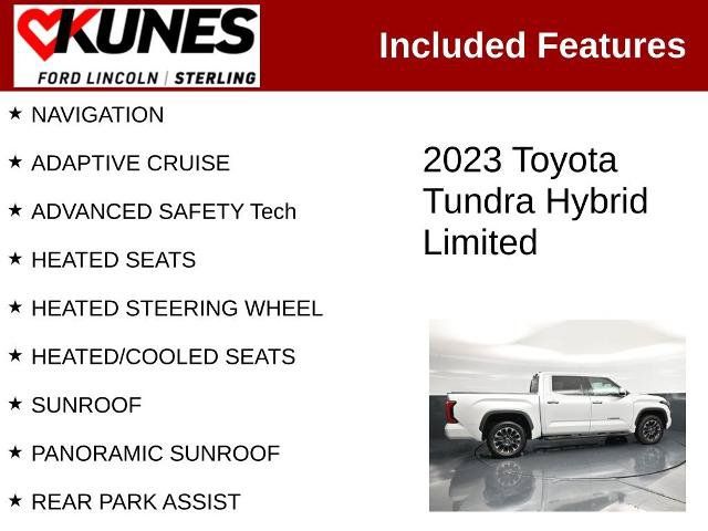 Used 2023 Toyota Tundra Limited AWD/4WD image 2
