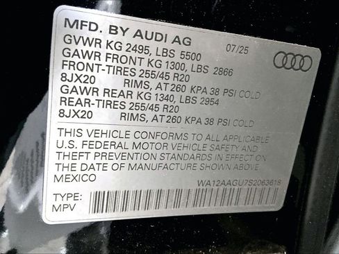 New 2025 Audi Q5 Premium Plus AWD/4WD image 8