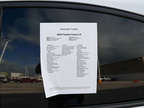 Certified 2025 Toyota Camry LE w/ Convenience Package FWD image 45