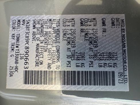 Used 2023 Nissan Rogue SL w/ SL Premium Package image 25