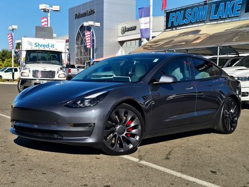 Used 2023 Tesla Model 3 Performance AWD/4WD image 3
