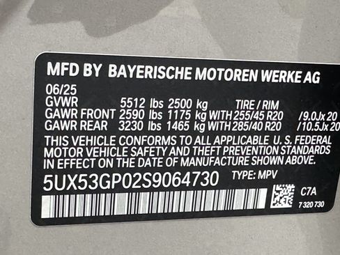 Used 2025 BMW X3 xDrive30i w/ Convenience Package AWD/4WD image 32