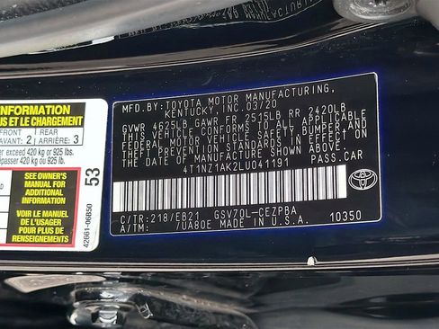 Used 2020 Toyota Camry TRD image 39