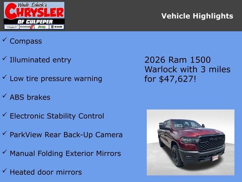 New 2026 RAM 1500 Classic Warlock image 6