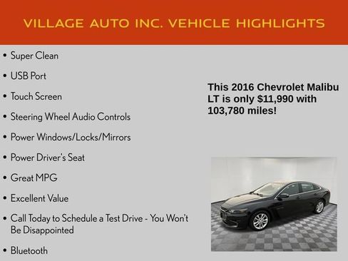 Used 2016 Chevrolet Malibu LT FWD image 7