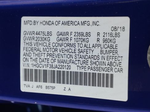 Used 2018 Honda Accord Sport image 46