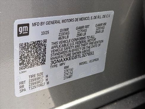 New 2026 Chevrolet Equinox ACTIV w/ Convenience Package III FWD image 16