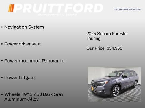 Used 2025 Subaru Forester Touring image 13