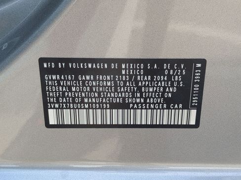 New 2025 Volkswagen Jetta SE image 21