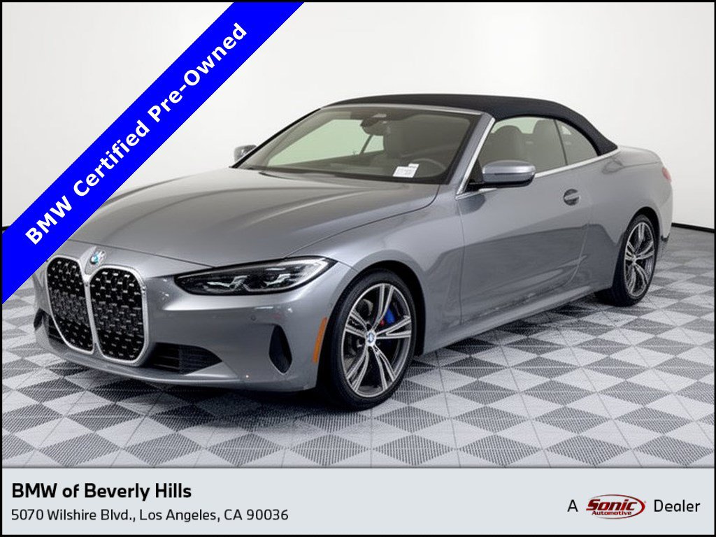 Certified 2024 BMW 430i Convertible w/ Convenience Package RWD image 1