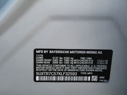 Used 2019 BMW X3 sDrive30i w/ Driving Assistance Package RWD image 43
