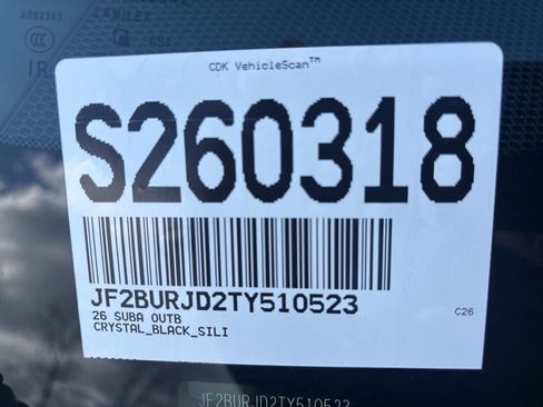 New 2026 Subaru Outback Touring XT image 5