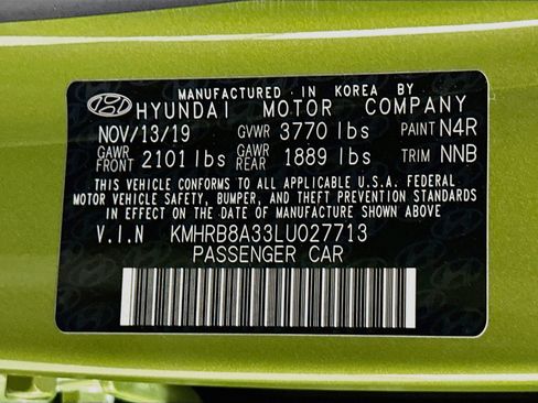 Used 2020 Hyundai Venue SE FWD image 12