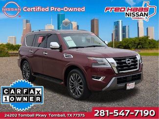 Certified 2024 Nissan Armada Platinum w/ Captain's Chairs Package 360° Tour