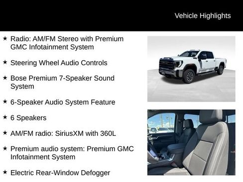 New 2026 GMC Sierra 2500 SLT w/ SLT Premium Package AWD/4WD image 15