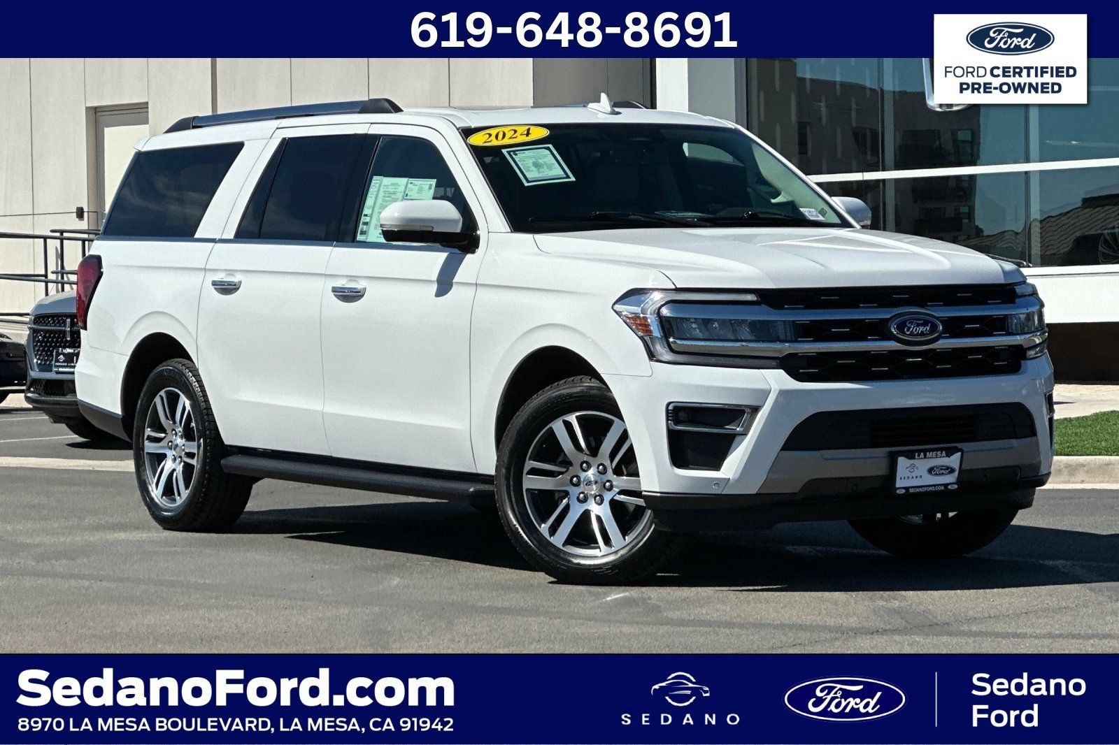 Certified 2024 Ford Expedition Max Limited RWD image 1