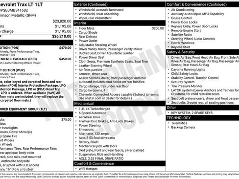 Used 2021 Chevrolet Trax LT w/ Sport Edition image 11