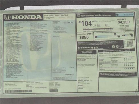 New 2026 Honda Prologue Touring image 18