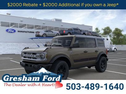 New 2025 Ford Bronco Big Bend w/ Black Diamond Package