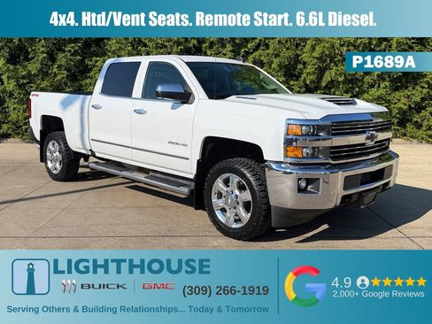 Used 2019 Chevrolet Silverado 2500 LTZ w/ Duramax Plus Package AWD/4WD image 1
